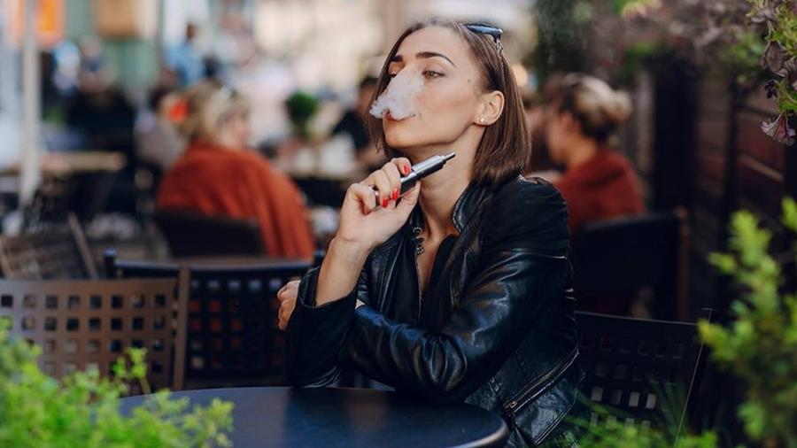 différentes saveurs d'e-liquides