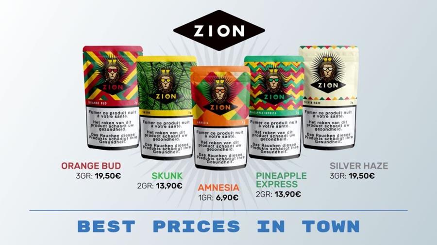 "ZION": HET GOEDKOPE CBD-MERK KOMT IN SUPERMARKTEN AAN