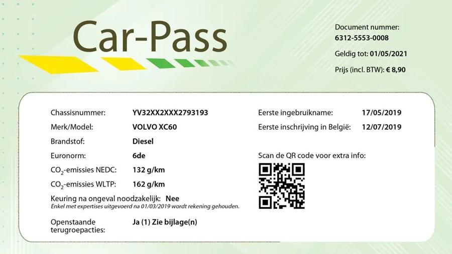 Car-Pass wordt binnenkort geüpgraded