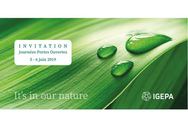 LAST CALL: Journées Portes Ouvertes @ Igepa...... It's in our nature!