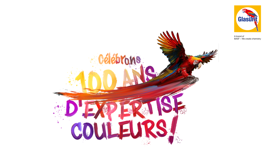 Glasurit® célèbre les 100 ans de son emblématique perroquet