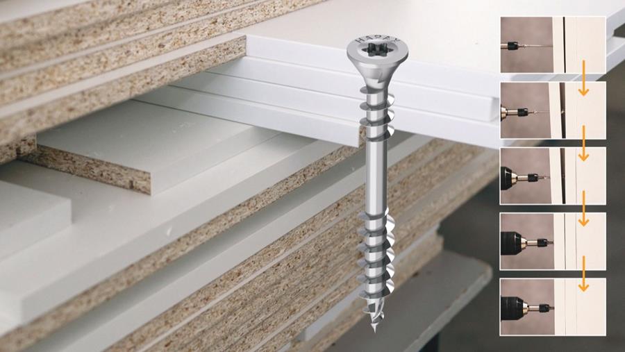 HAPAX meubelschroeven: perfecte afwerking voor schrijnwerk en meubelbouw