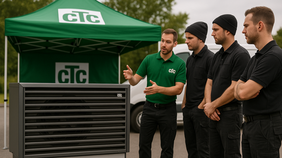 CTC lanceert road show rond EcoAir 700-gamma