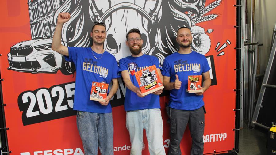 Christophe Ost remporte le World Wrap Masters Belgium