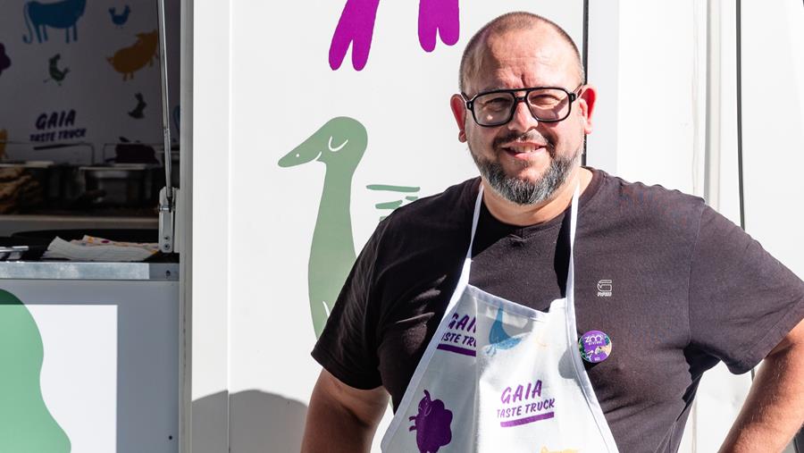 L'expert Stefaan Daeninck conseille les professionnels qui souhaitent végétaliser leur cuisine