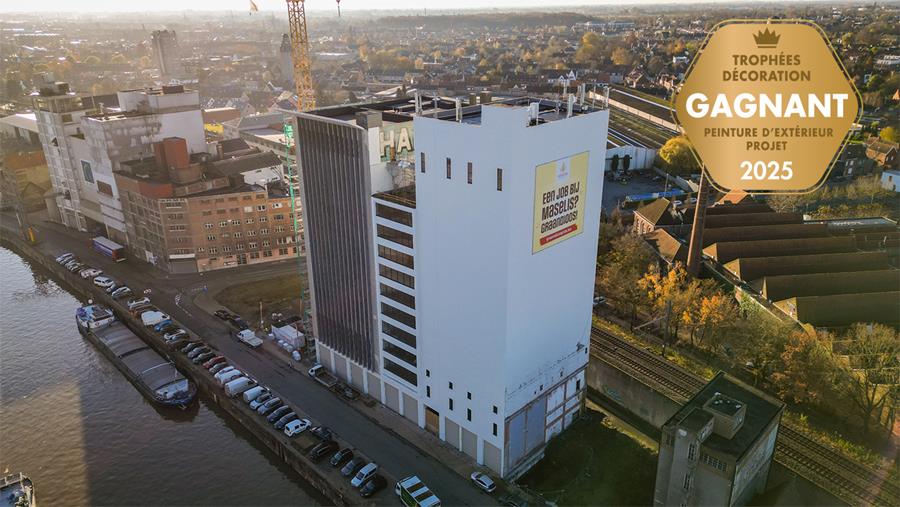 Le site industriel Hanekop à Roulers protégé par un nouveau revêtement durable