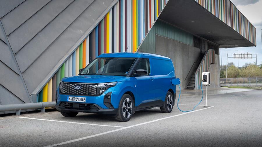 E-Transit Courier krijgt meer range en 5G-connectiviteit