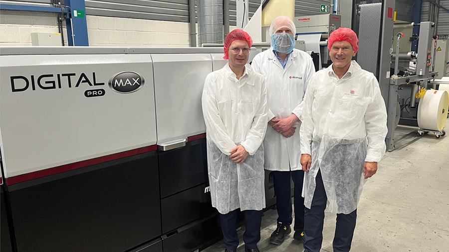 Desmedt Labels investeert in hybride Digital Pro MAX van Mark Andy